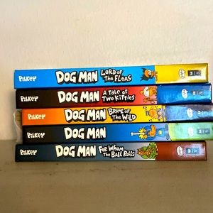 Dog man novels great condition like new!!!